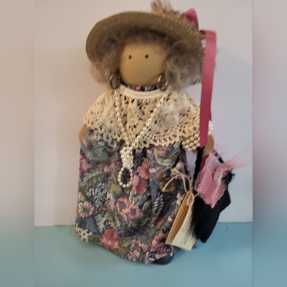 Vintage Lizzie High Wood Doll "Olivia High" 1987